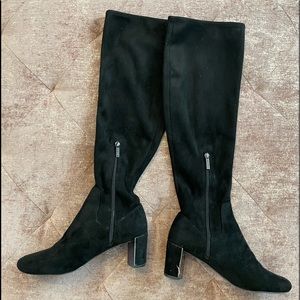 Nine West Over the knee black boot size 8.5